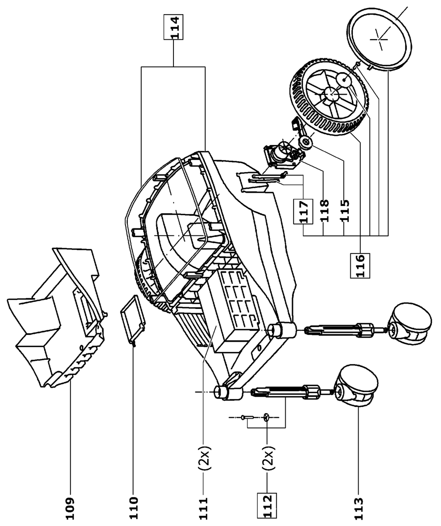 Festool CT 33E (454936) Dust Extractor Parts