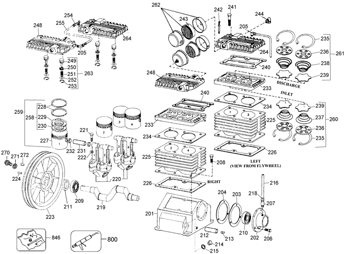 DeWALT D55271 Hand-Carry Gas Compressor (Type 3)