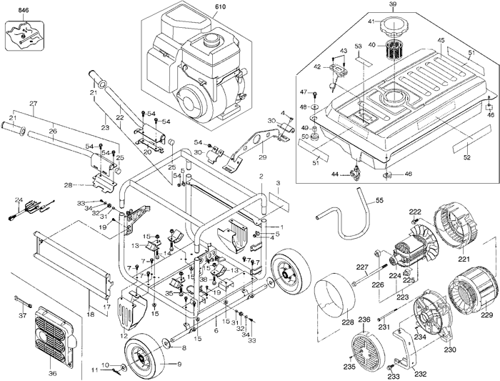 DeWALT DG4300 type 1 Generator