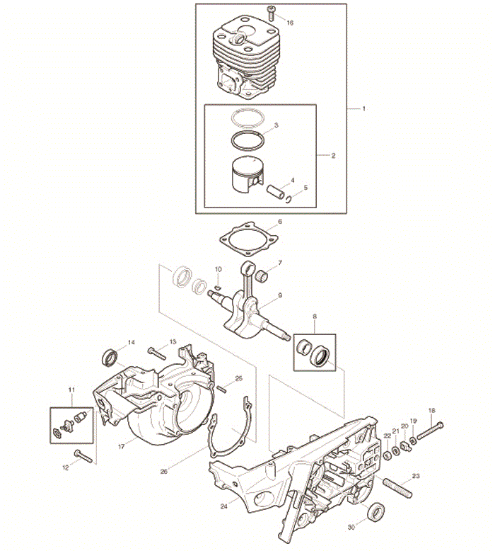 Makita dpc9500 Tool Parts