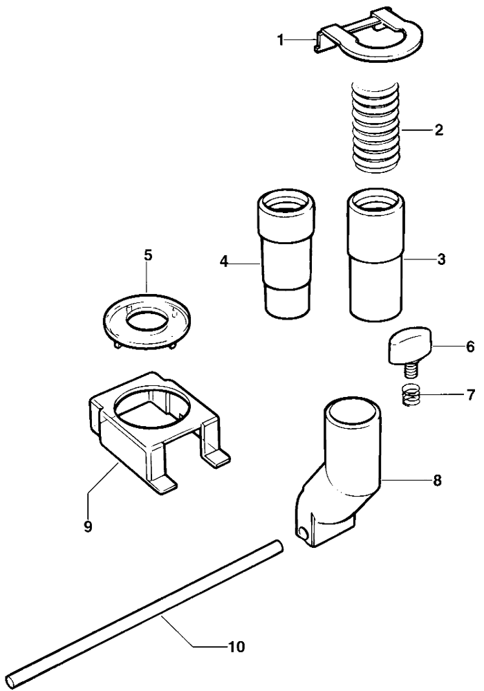 DeWALT DW6914 Dust Extraction Kit Parts