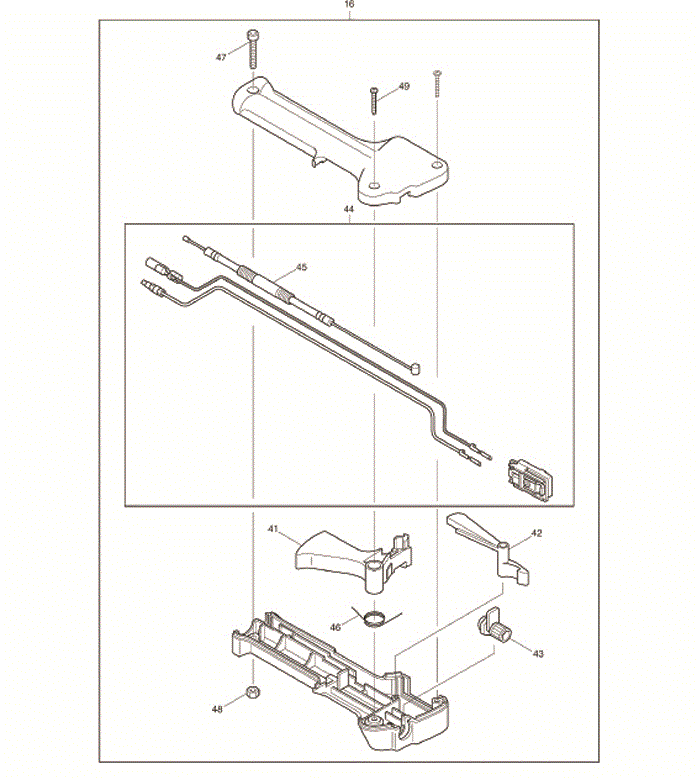 Makita em4250ca Parts - Stroke Brushcutter