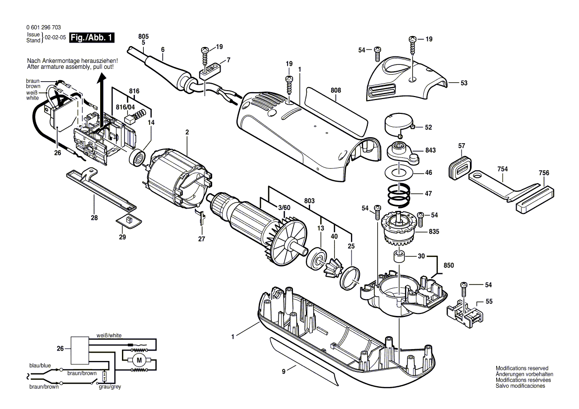 Bosch gse300e - 0601296739 Tool Parts