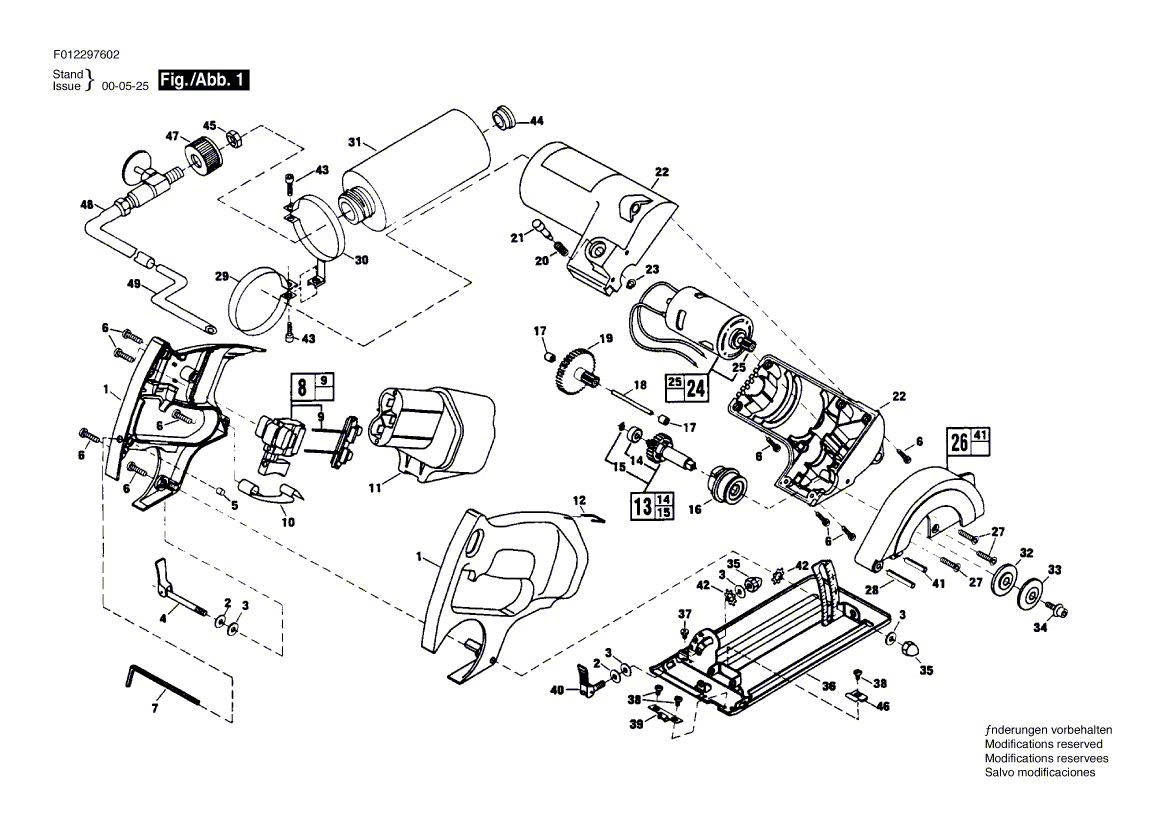 hd2976 f012297602 Parts - Circular Saw