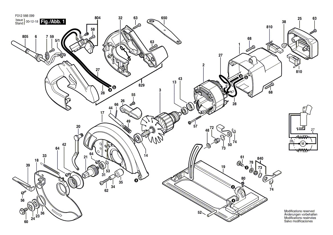 hd5660 f012566099 Parts - Circular Saw