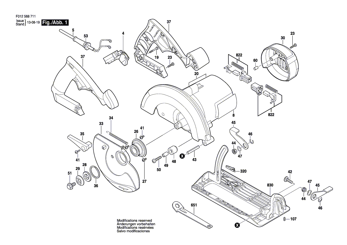 mag5687 f012568711 Parts - Circular Saw