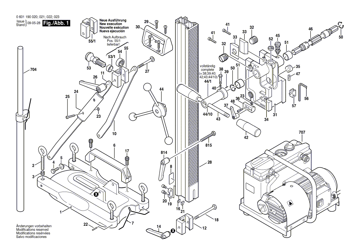 Bosch s-500 - 0601190023 Tool Parts