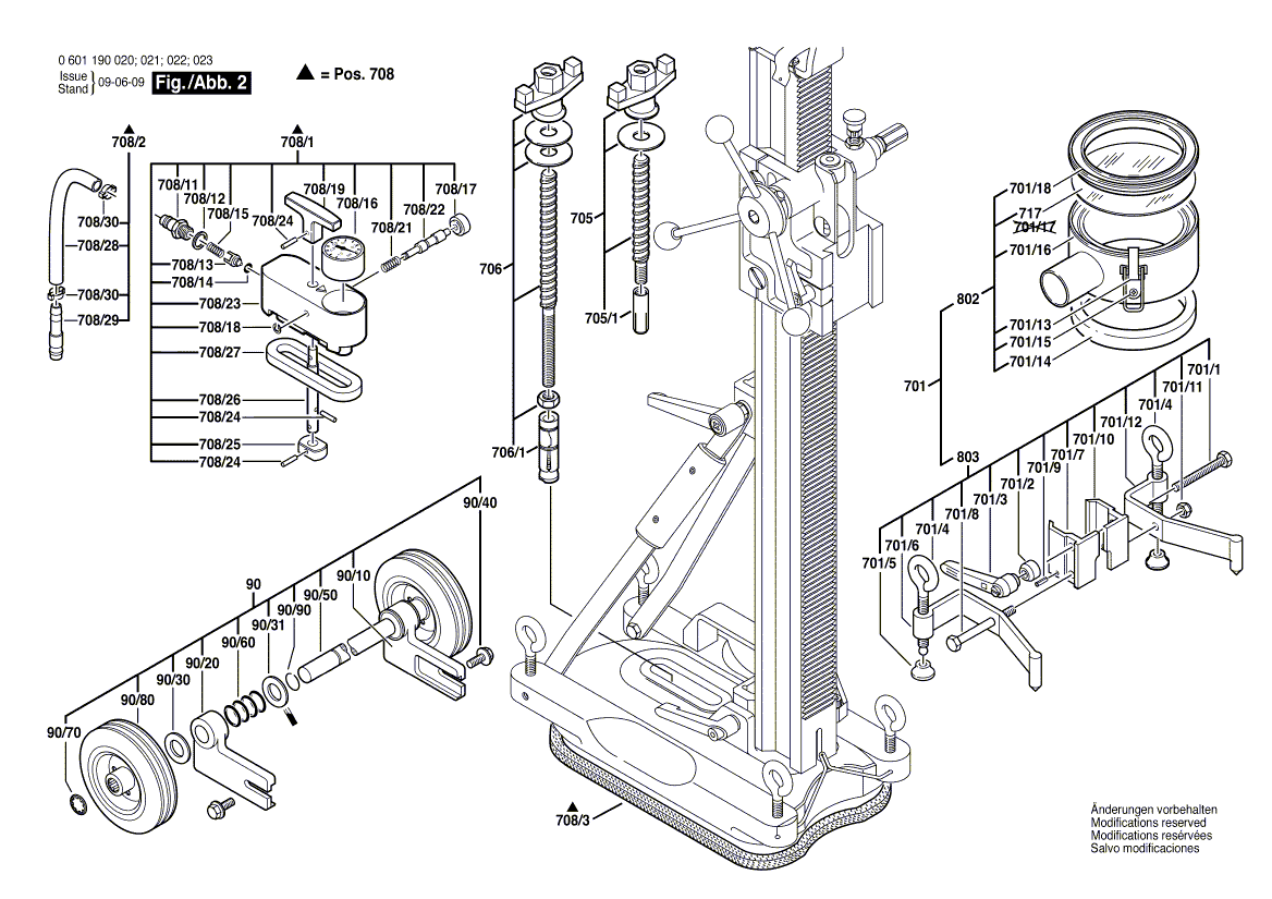 Bosch s-500 - 0601190023 Tool Parts