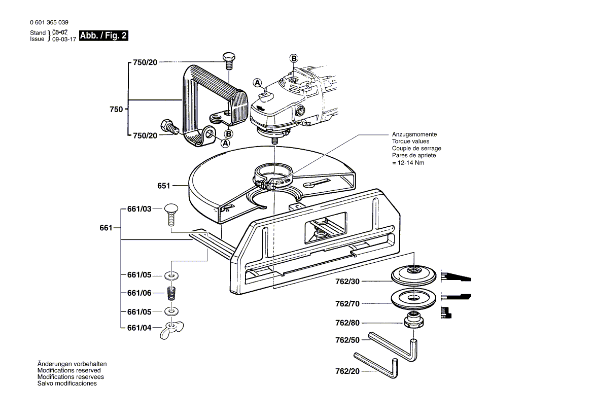 Bosch 1365 0601365039 Tool Parts Bosch Grinder Parts Bosch