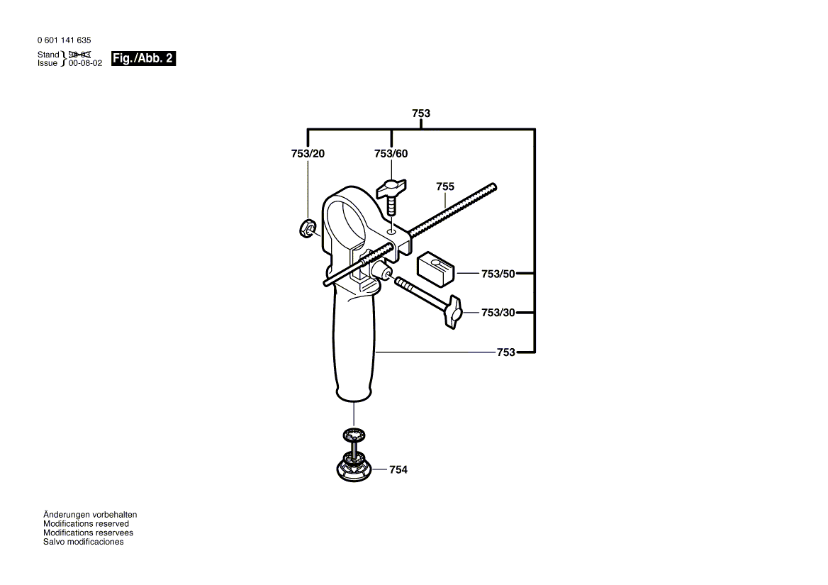 Bosch b6600 0601141635 Tool Parts Bosch Hammer Drill Parts