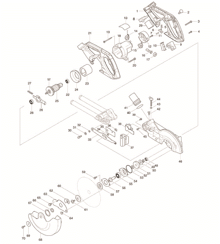 Makita lxsl01 Parts Miter Saw Makita Miter Saw Parts Makita