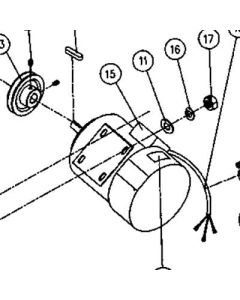 Powermatic Jointer Motor 2Hp 1Ph 60B-415