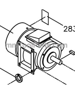 Jet J-5710051 bandsaw motor