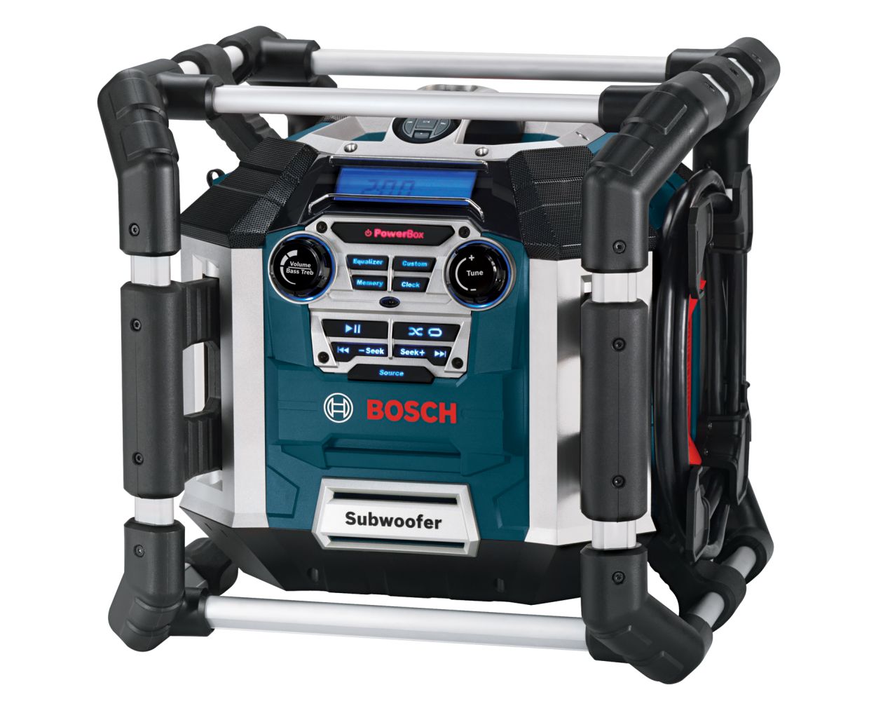 Bosch 14.4V-18V Li-Ion Power Box 360 50W Digital Media Stereo/Radio /SAT/Charger(OBSOLETE)