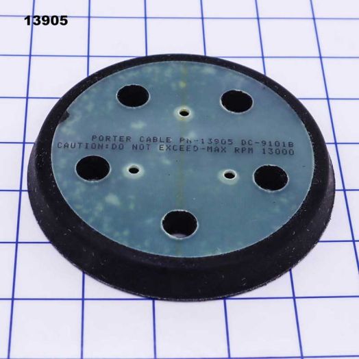 Porter-Cable 5, 5 Hole H&L Pad Model 333 & 334  (13905)