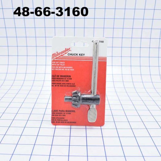 Milwaukee Chuck Key 48-66-3160