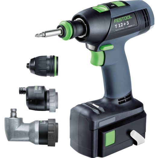 Festool Cordless Drill T12 Li 3.0 Set in T-LOC Systainer 40% Off - Reconditioned 564381