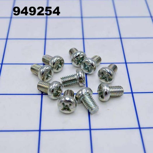 949254 | Machine Screw M6X10 10Ps C15Fb - Hitachi