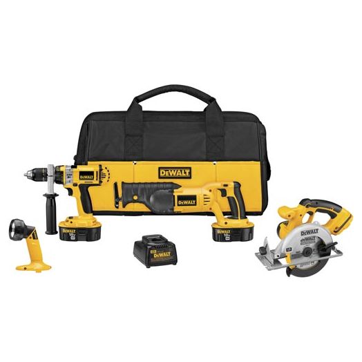 Dewalt18V Cordless XRP(TM) 4-Tool Combo Kit