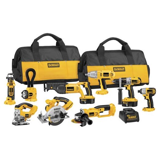 Dewalt18V Cordless XRP(TM) 9-Tool Combo Kit