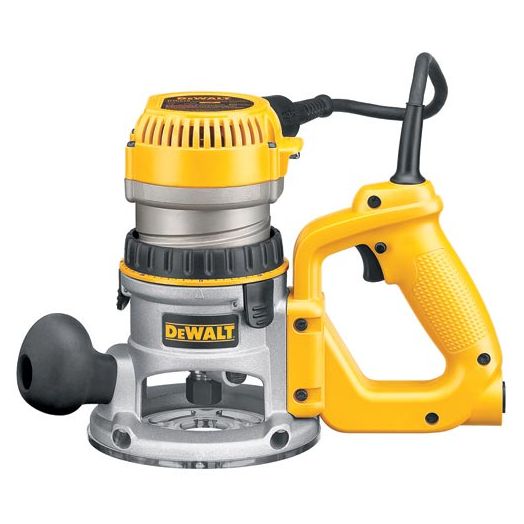 Dewalt2-1/4 HP (maximum motor HP) EVS D-Handle Router with Soft Start