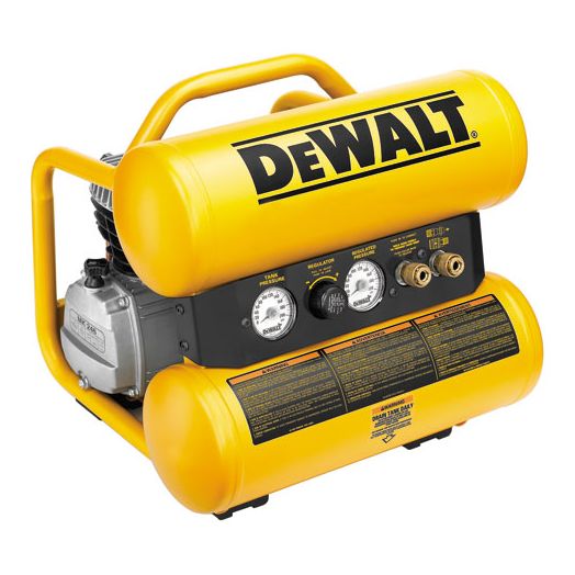 DeWALT 2.5 Max HP 4 Gallon Electric Twin Tank HC Compressor (OBSOLETE)