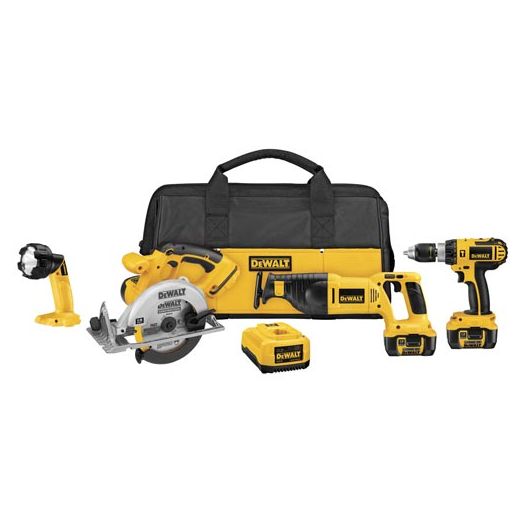 DeWALT 18V Li-lon 4-TOOL COMBO KIT DCK460L