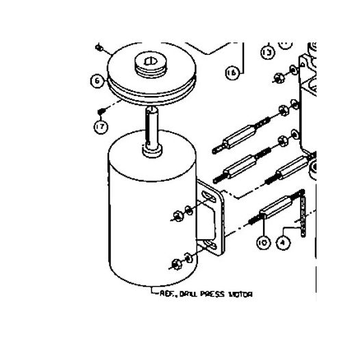 6470901 drill press motor